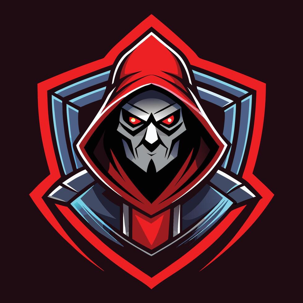 the grim reaper logo vector