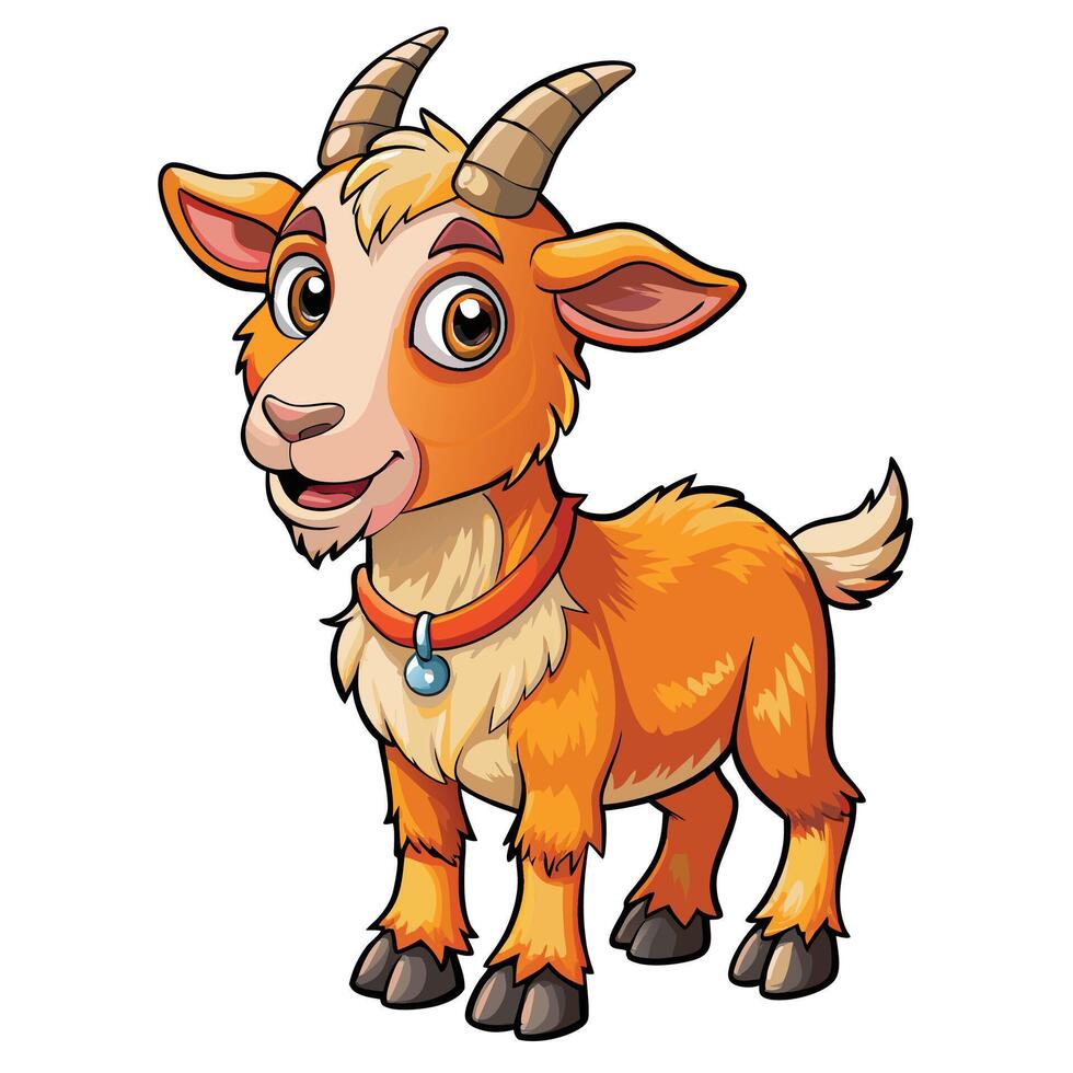 goat cartoon illustration illustration vector