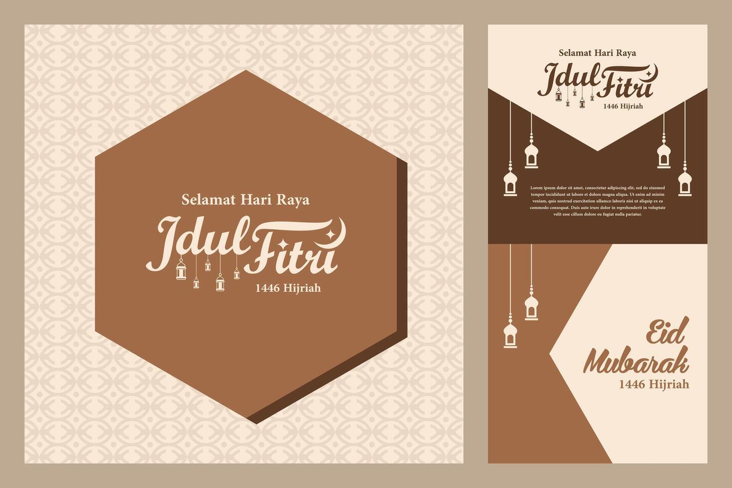 Ramadan social media for instagram post template vector