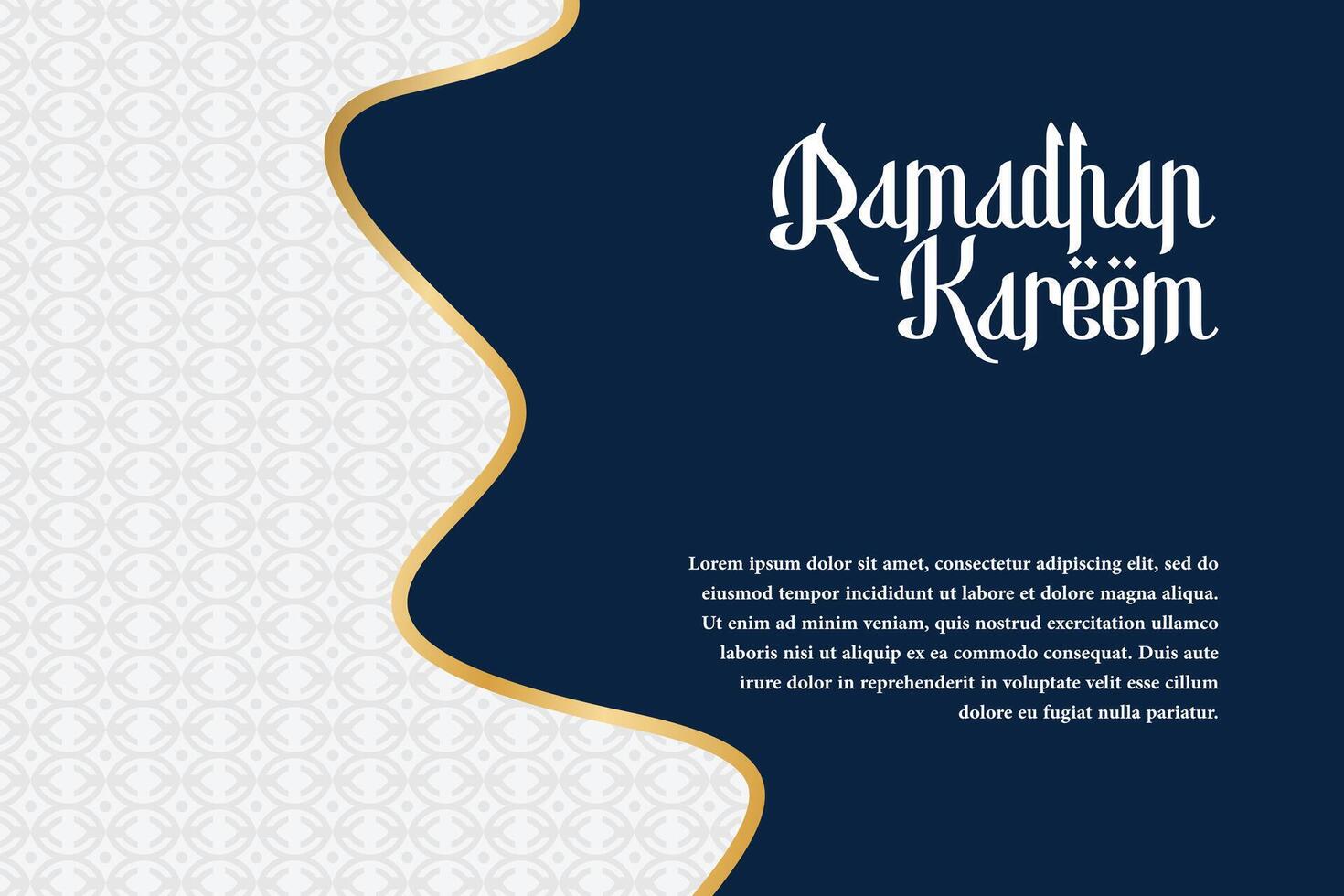 Islamic background with ramadan theme vector