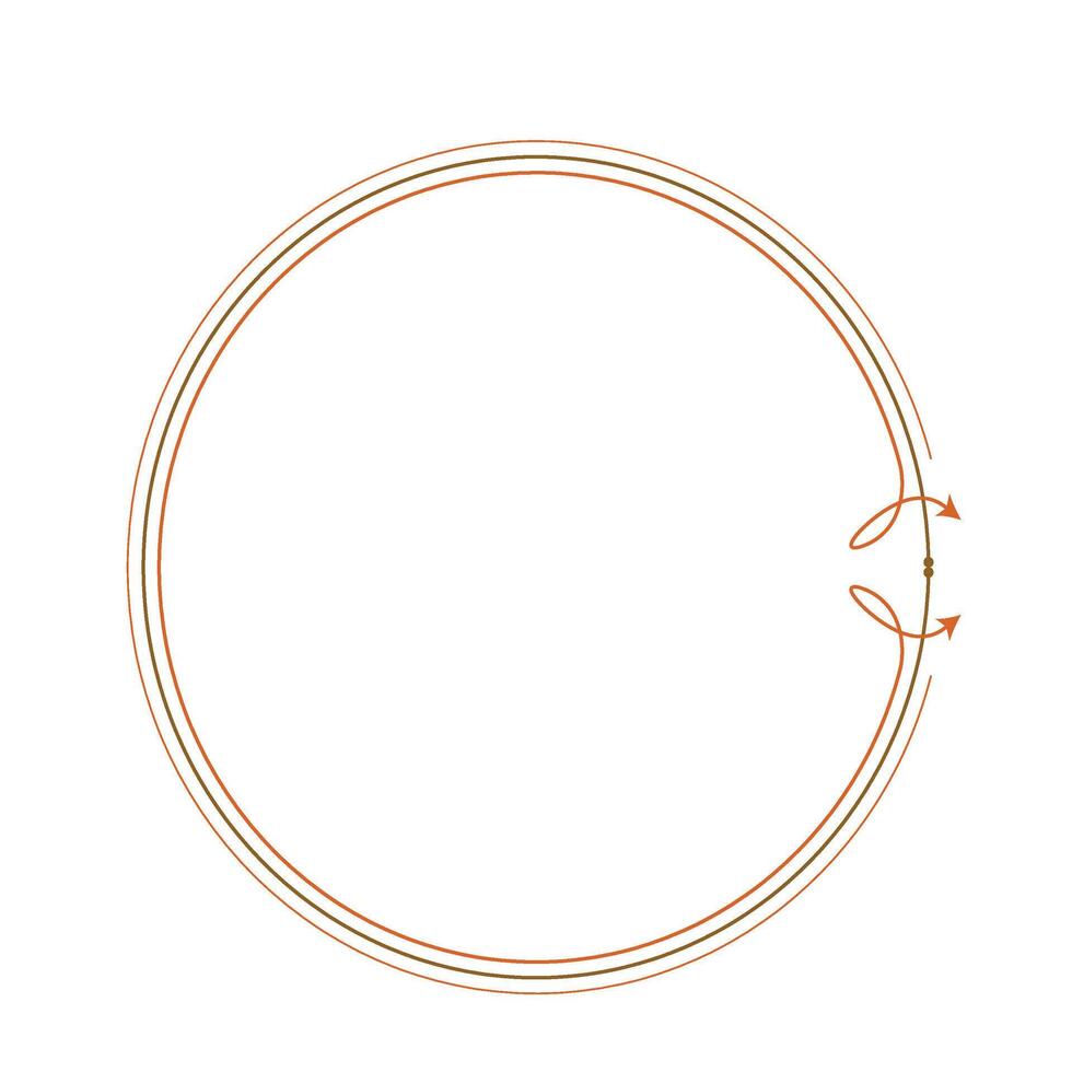 circle graphic design vector