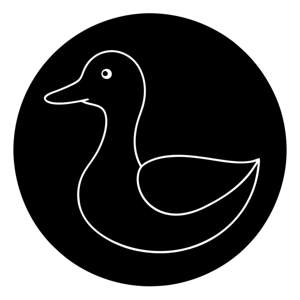 Free duck logo icon design for your branding needs. vector