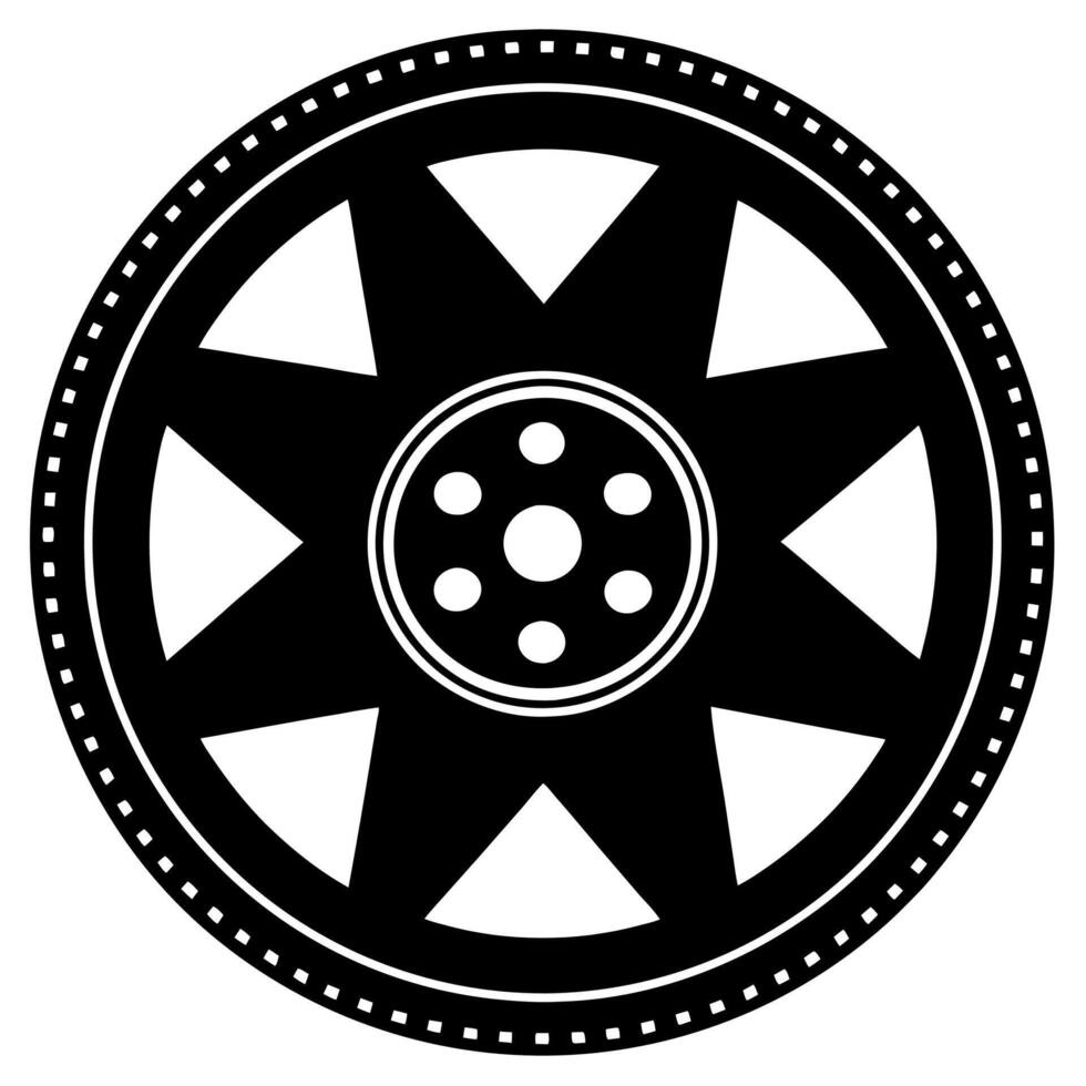 Classic vintage style film reel frame artwork. vector