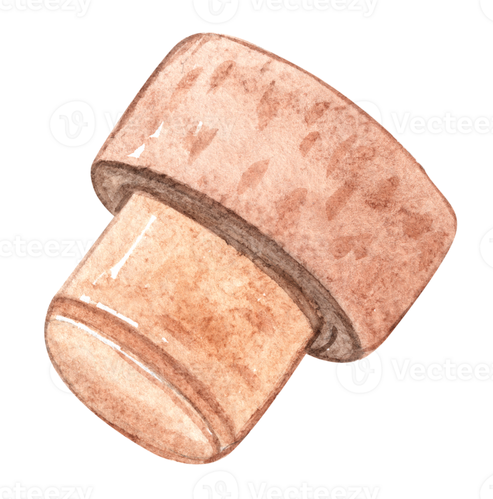 Whiskey cork cap isolated png