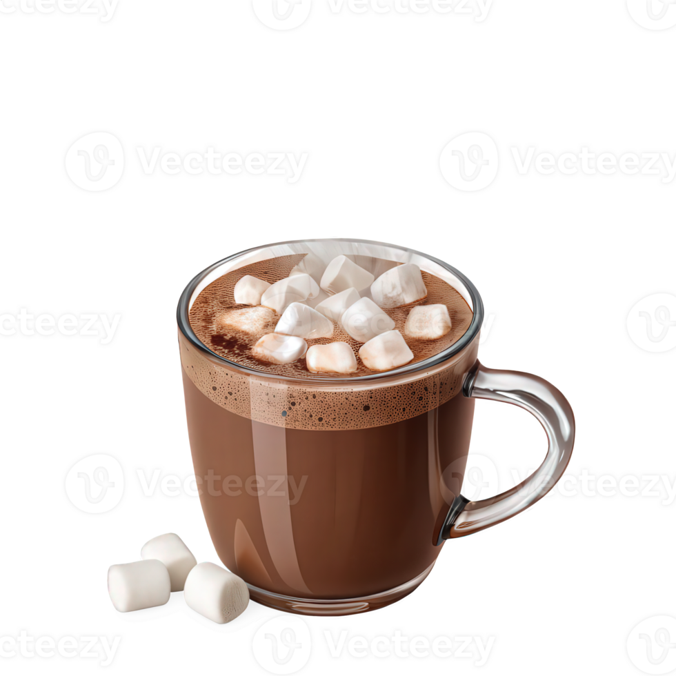 Hot Cocoa with Marshmallows png