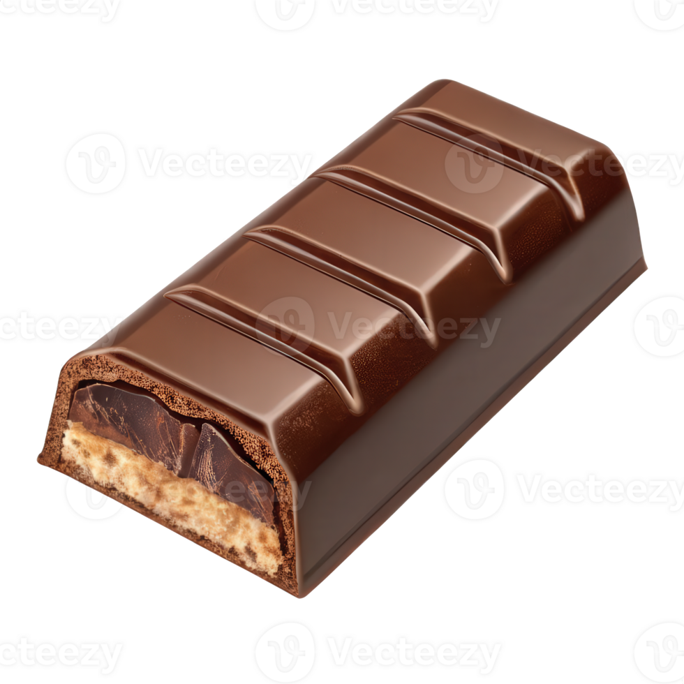 Chocolate Bar with Bite cool png