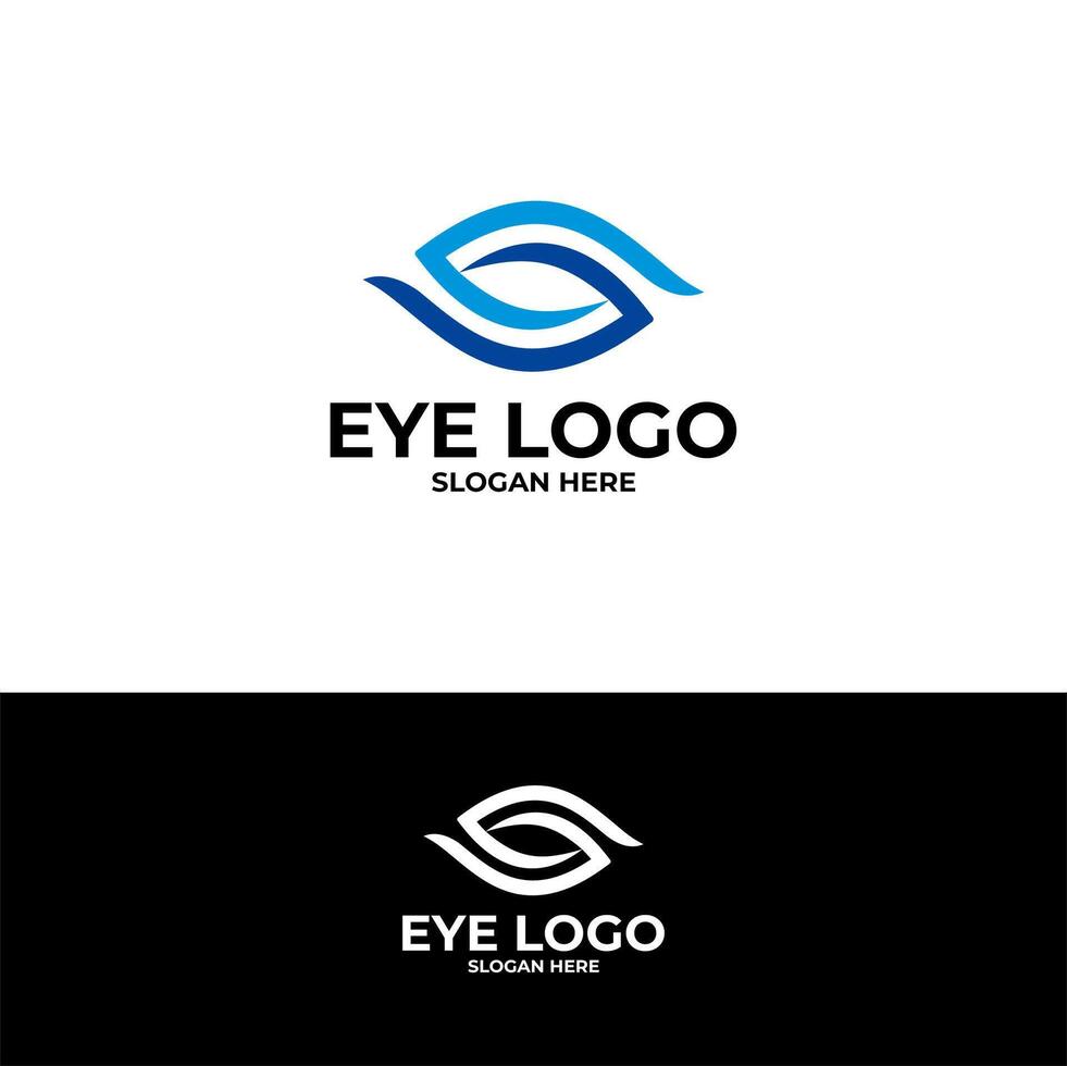 eye elegant logo image vector