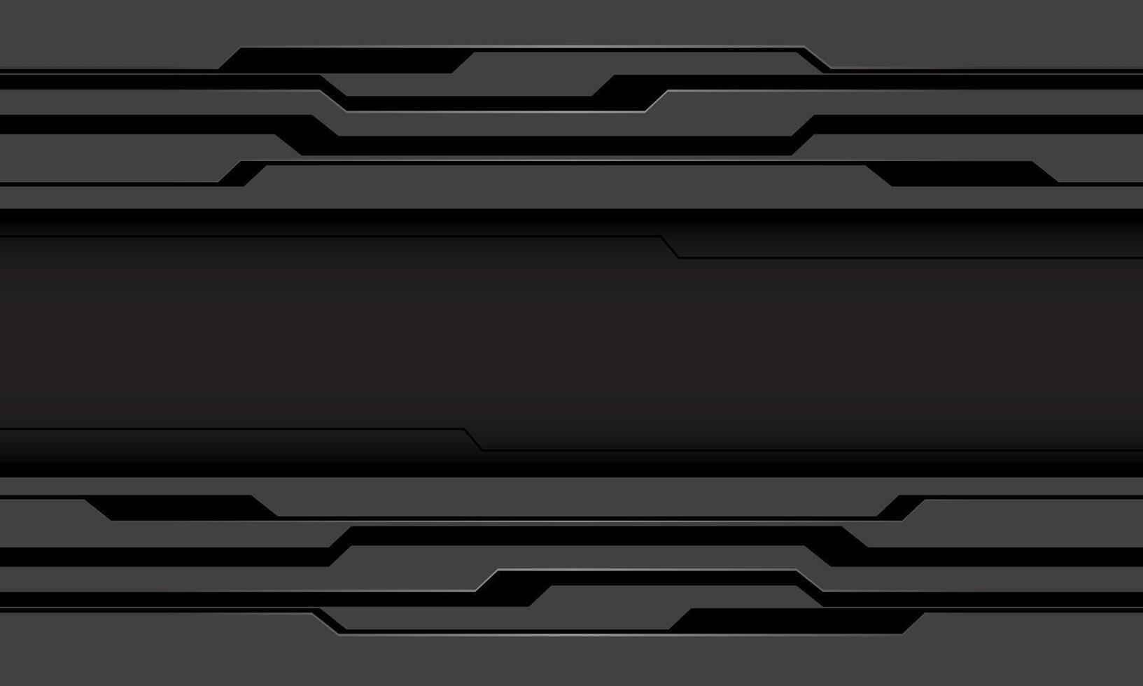 Abstract grey metallic black shadow technology futuristic style geometric background design modern vector
