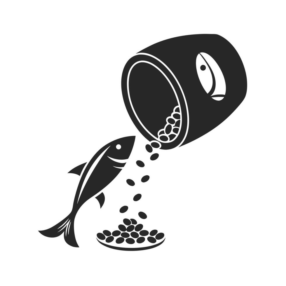 Fish Illustration for Restaurant or Seafood Branding icon vector