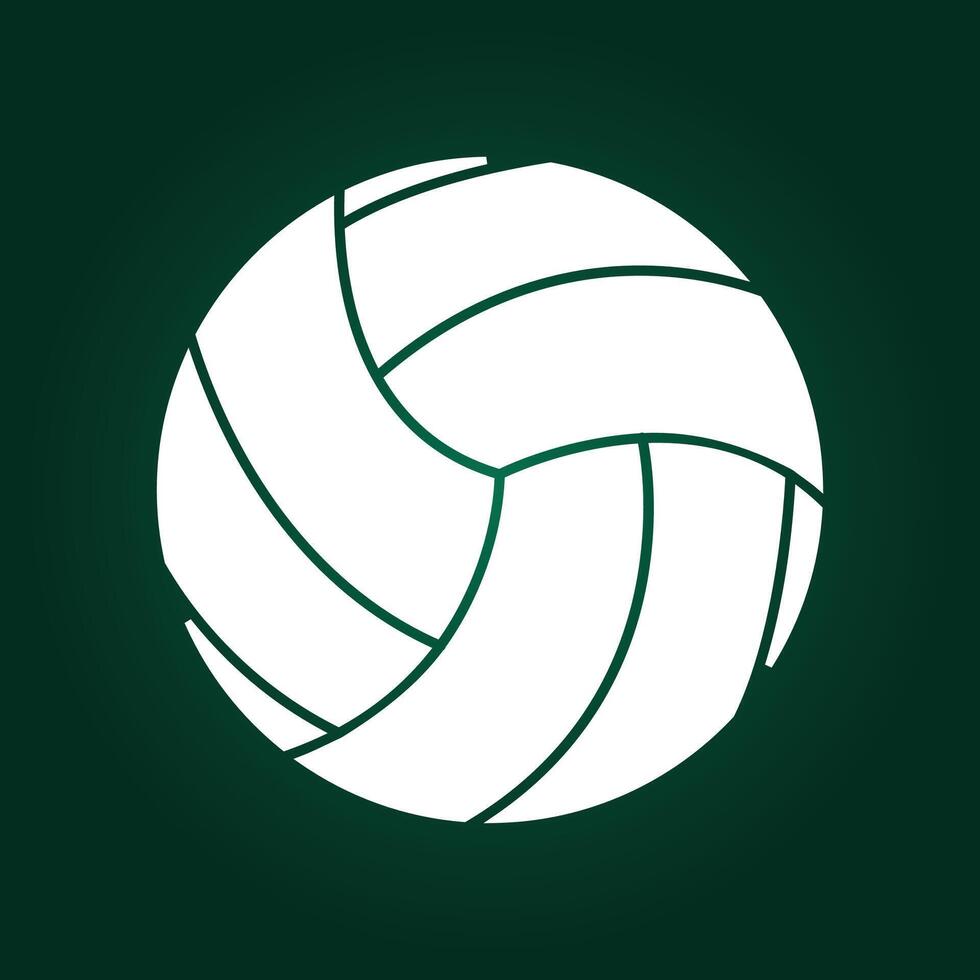 Volleyball trendy artwork gorgeous abstract illustration colorful valuable design vector