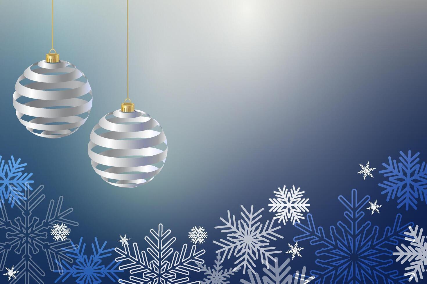 Shining Light Effect for Christmas or New Year Greeting Card. vector