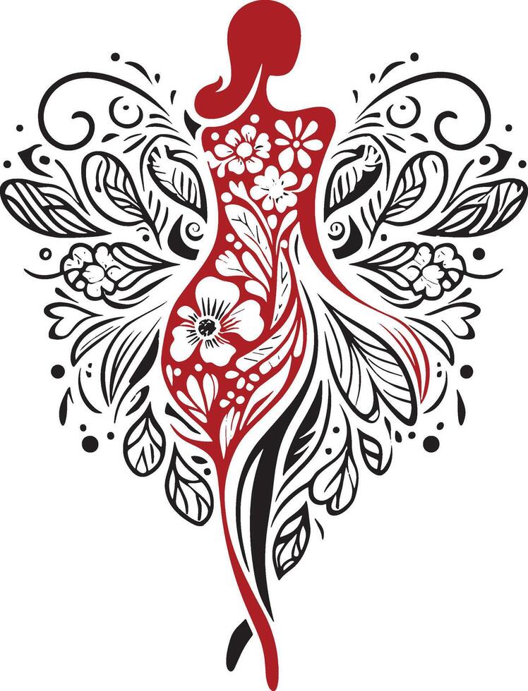 Radiant Beauty Inspiring Concepts and Designs vector