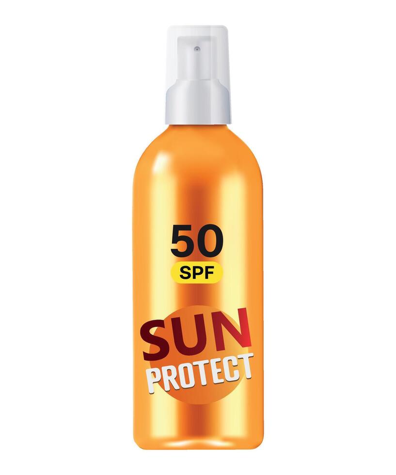 icon of sunscreen cream for tanning isolated on white background vector