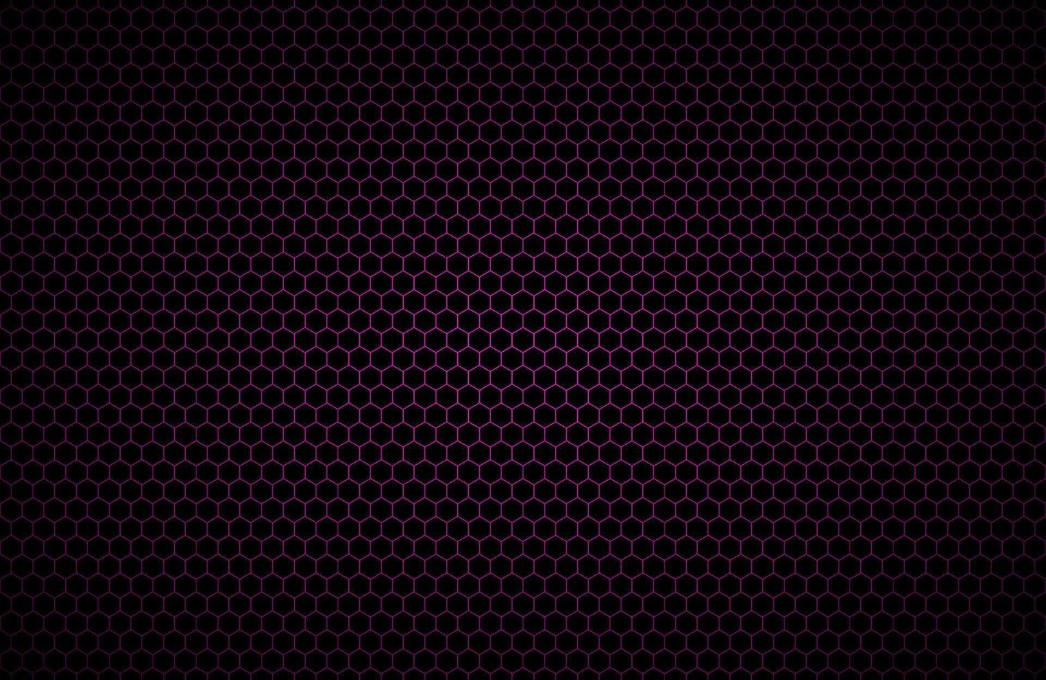 Purple geometric polygons background, abstract black metallic wallpaper, hexagonal pattern, illustration vector