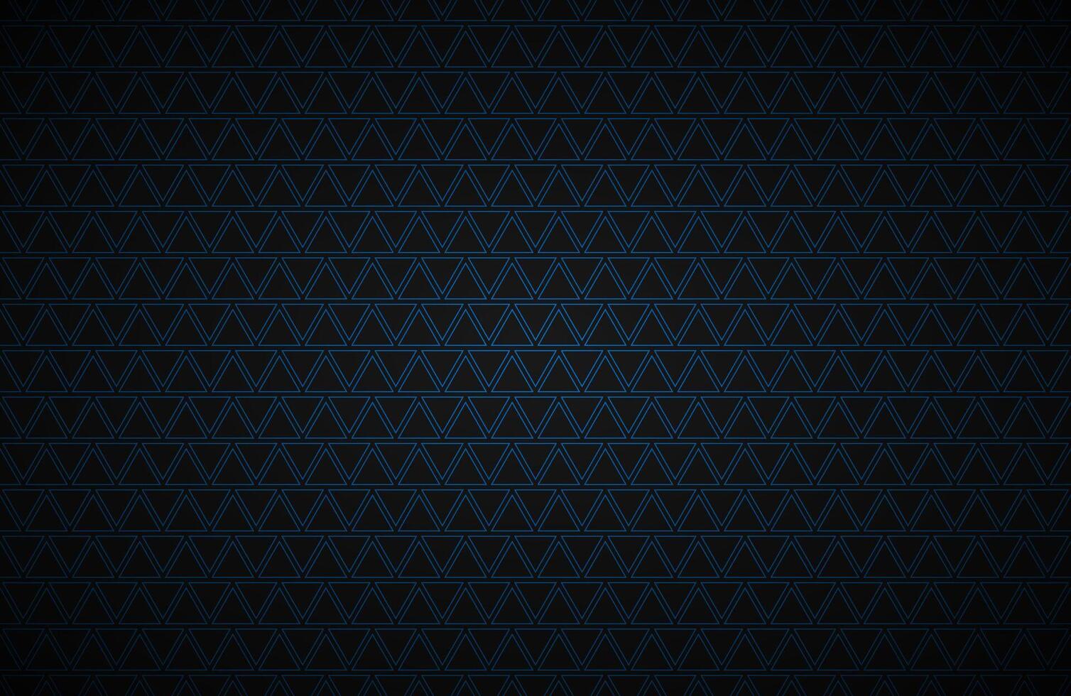 Black abstract background with blue rectangles, modern widescreen background, simple texture illustration vector