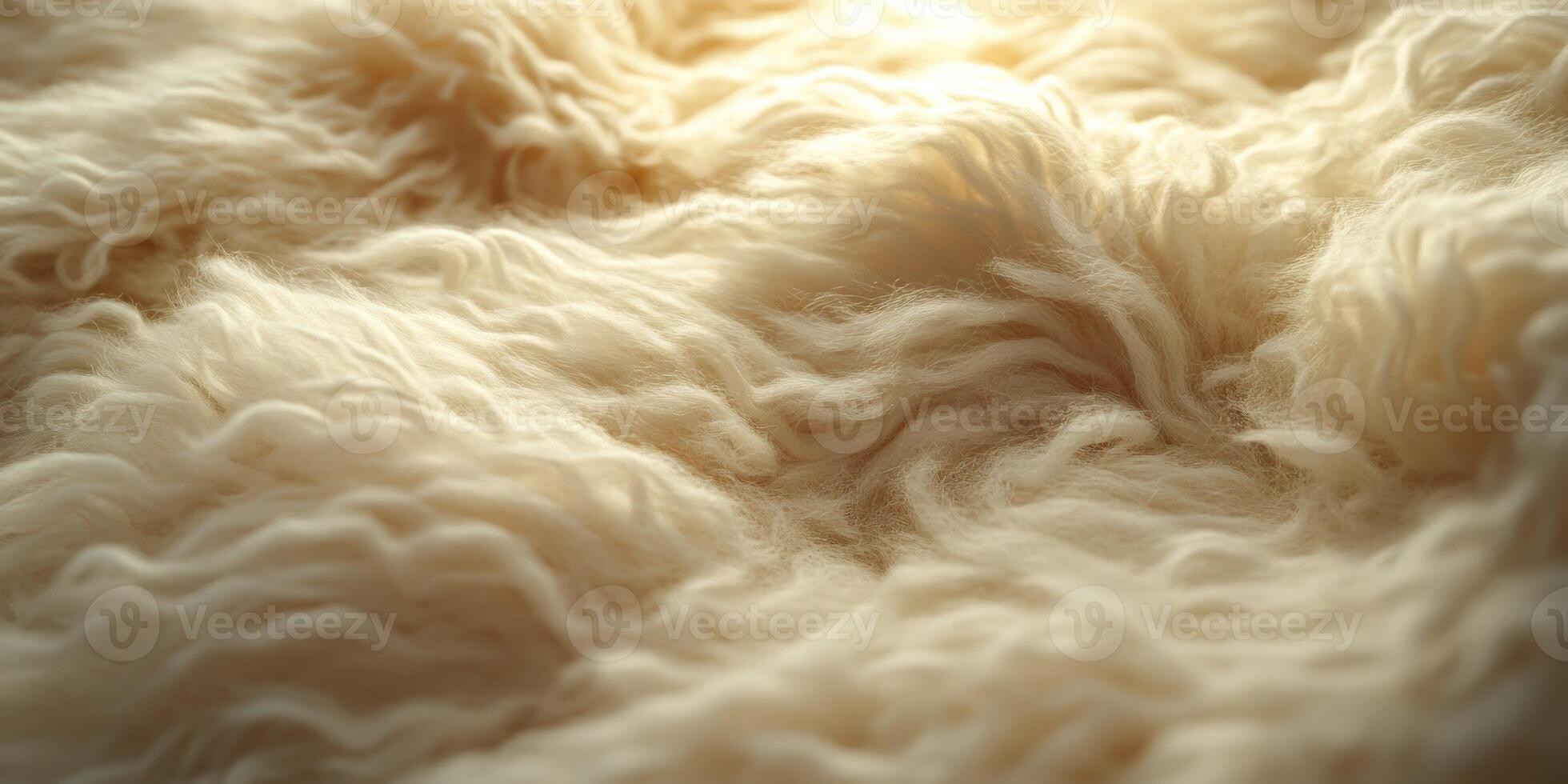 Soft wool texture highlighting its natural fibers and warm appearance photo