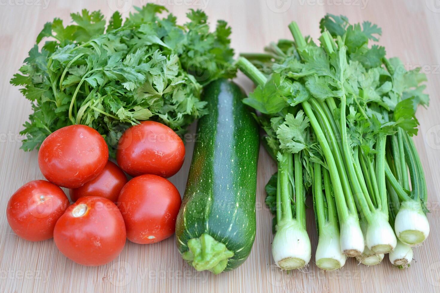 A bunch of vegetables on a table photo
