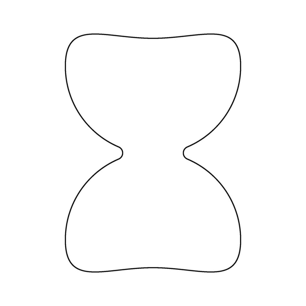 ancient hourglass icon vector