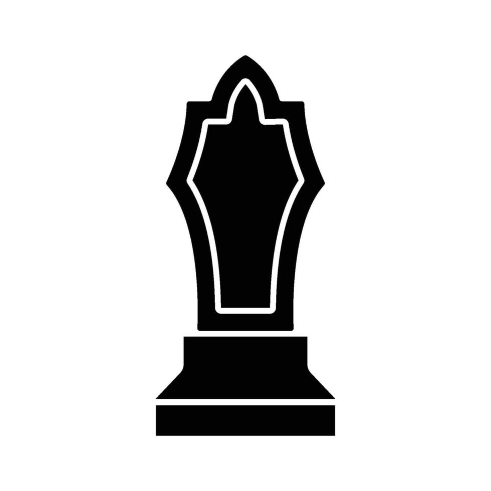 tombstone icon illustration vector