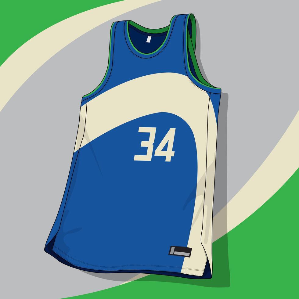 modern design of basketball jersey uniform vector