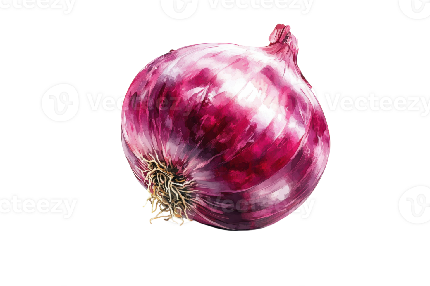 Fresh red onion with vibrant color and detailed texture displayed on a clean background png