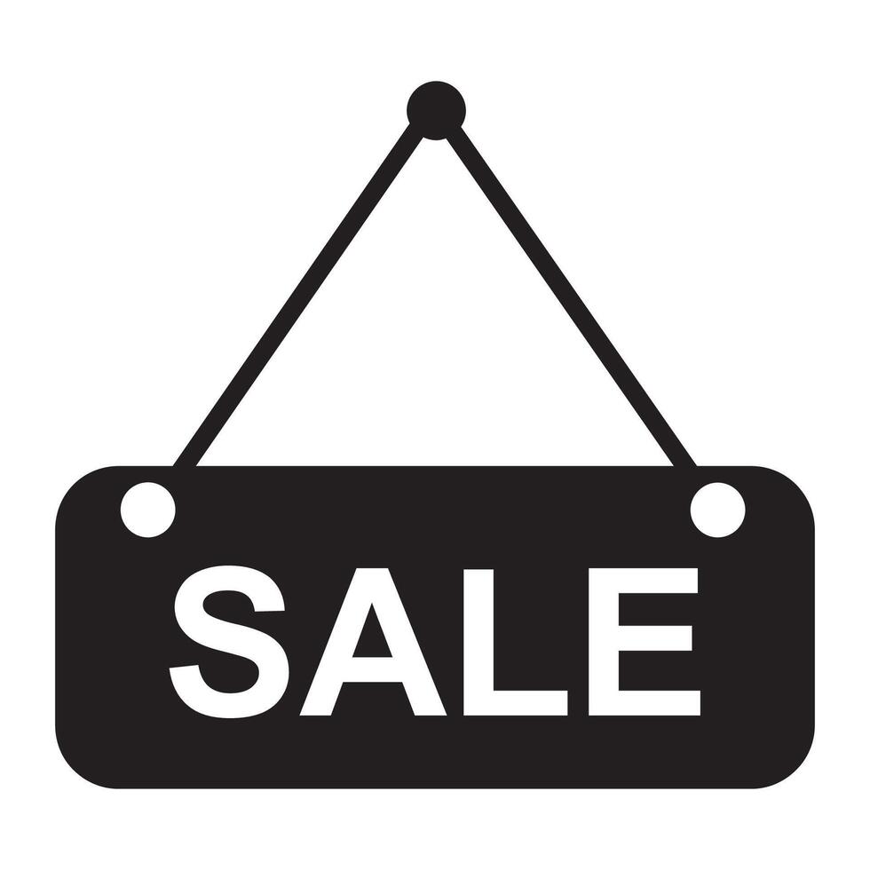Sale Post Icon Design vector