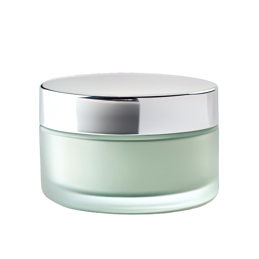 Jar of Cream with Elegant Design png
