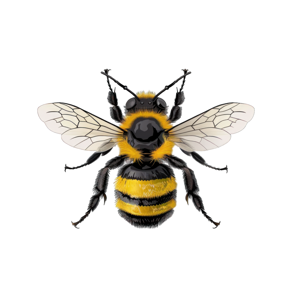 Honey Bee flying png