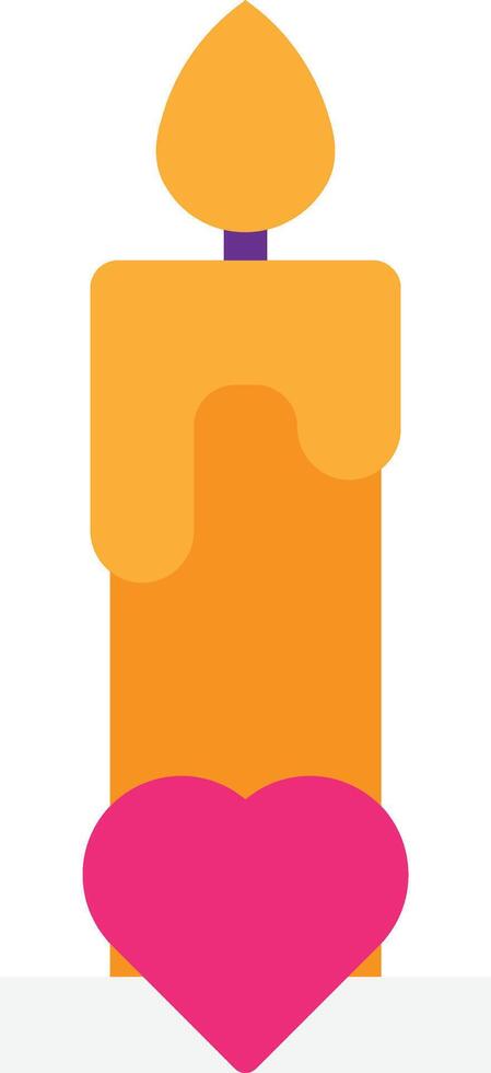 Candle Light Decoration vector