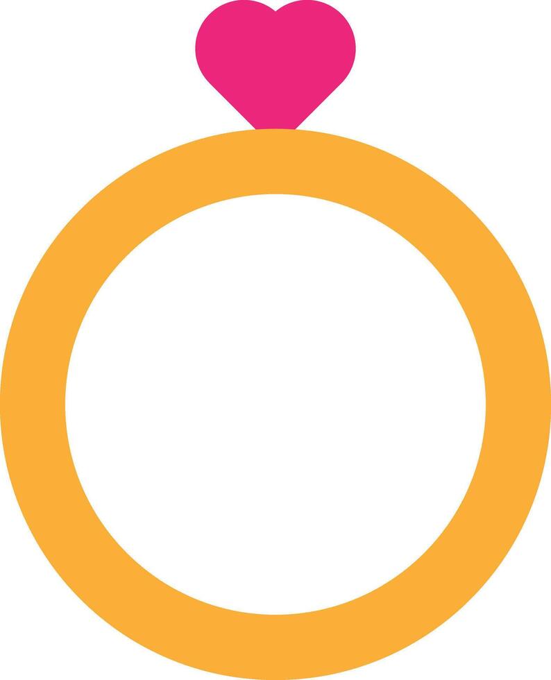 Ring Love Wedding vector