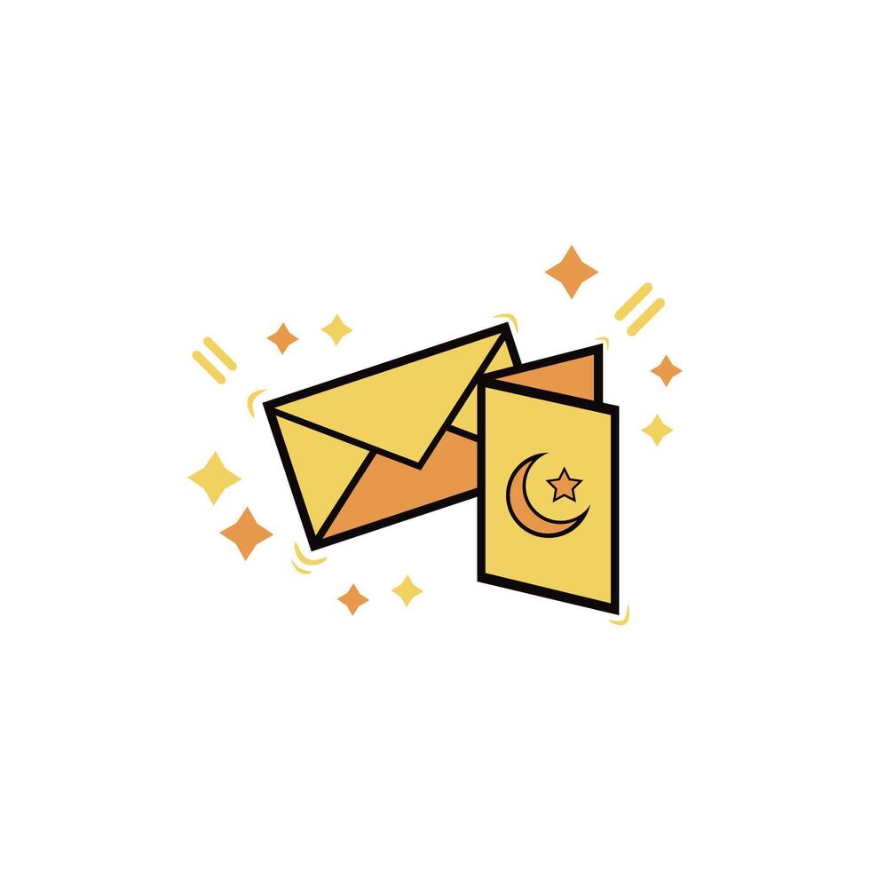 Islamic THR Envelope vector