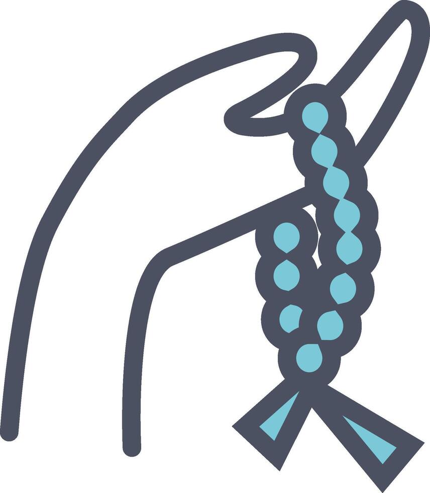 Praying Beads icon Can be used for Ramadan vector