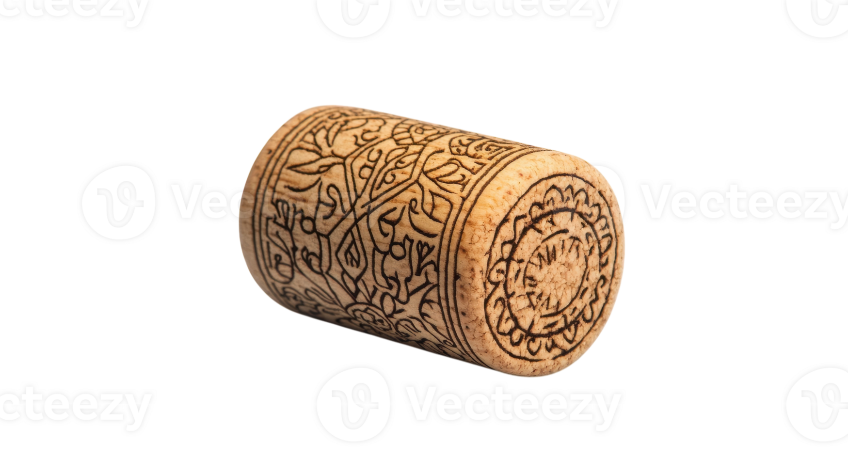 Beautifully Crafted Decorative Wine Cork with Engraved Design Ideal for Unique Gifts and Home Decor. png