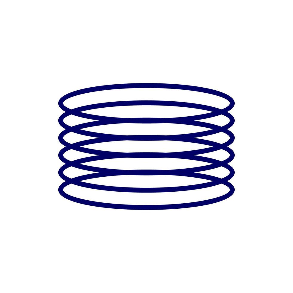 Illustration Spiral Icon vector