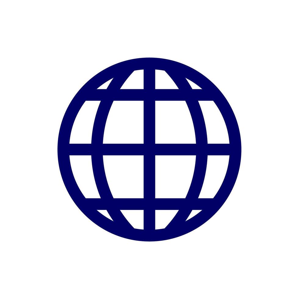 Illustration Globe Icon vector