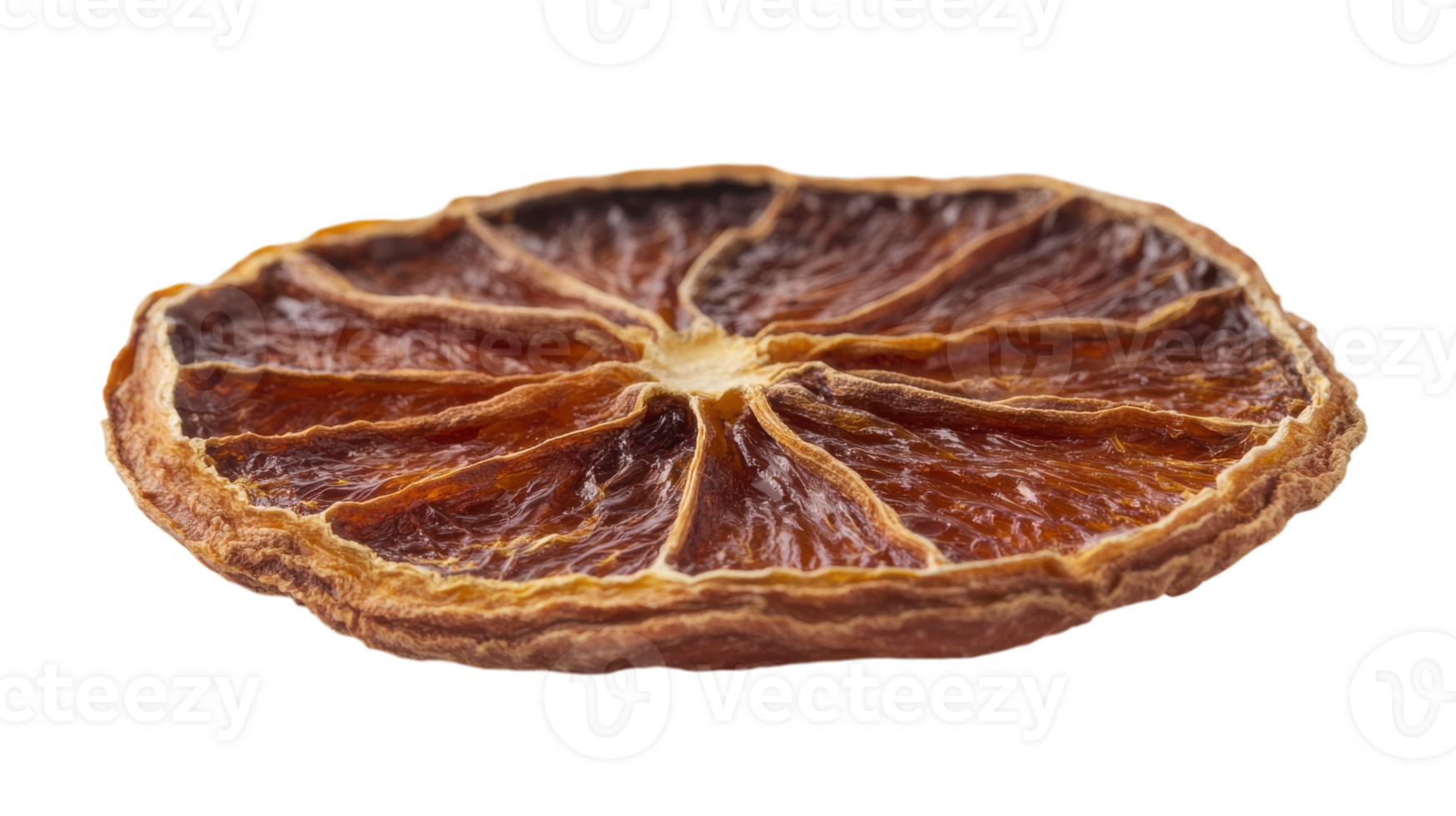 Dried Orange Slice Showing Segments Perfect for Culinary Presentation and Decorative Use in Various Projects. png