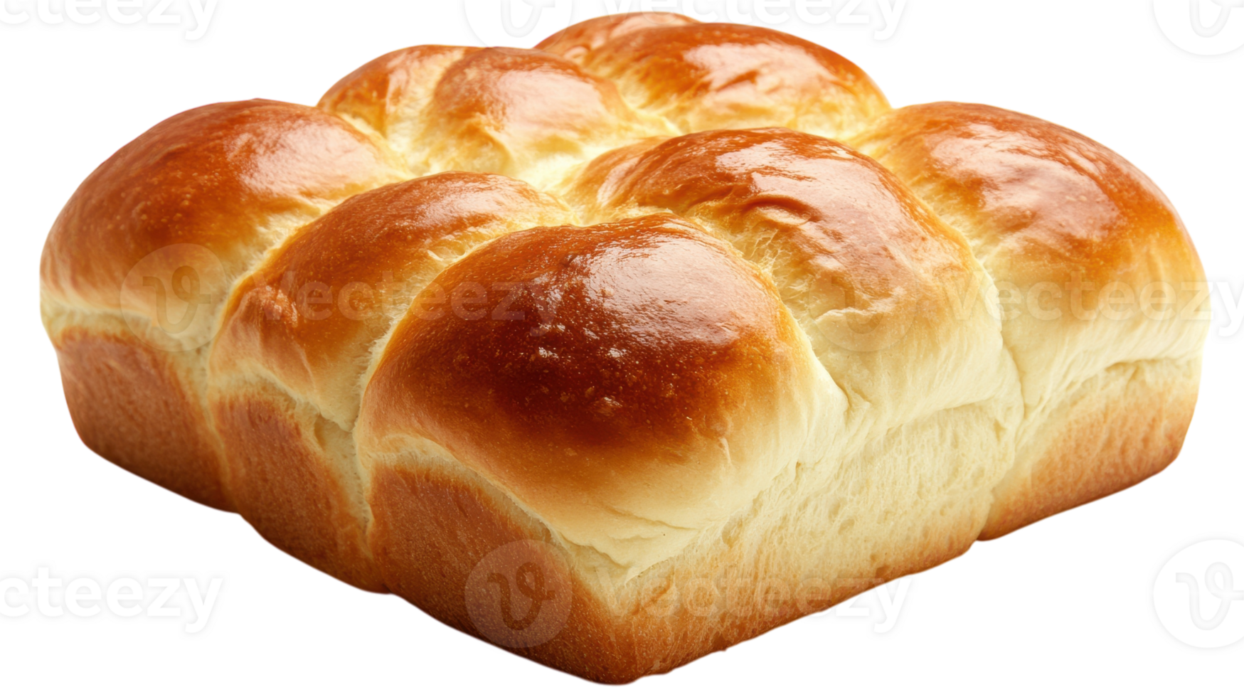 A Freshly Baked Loaf of Bread with a Golden Crust Perfect for Culinary Displays and Food Photography. png