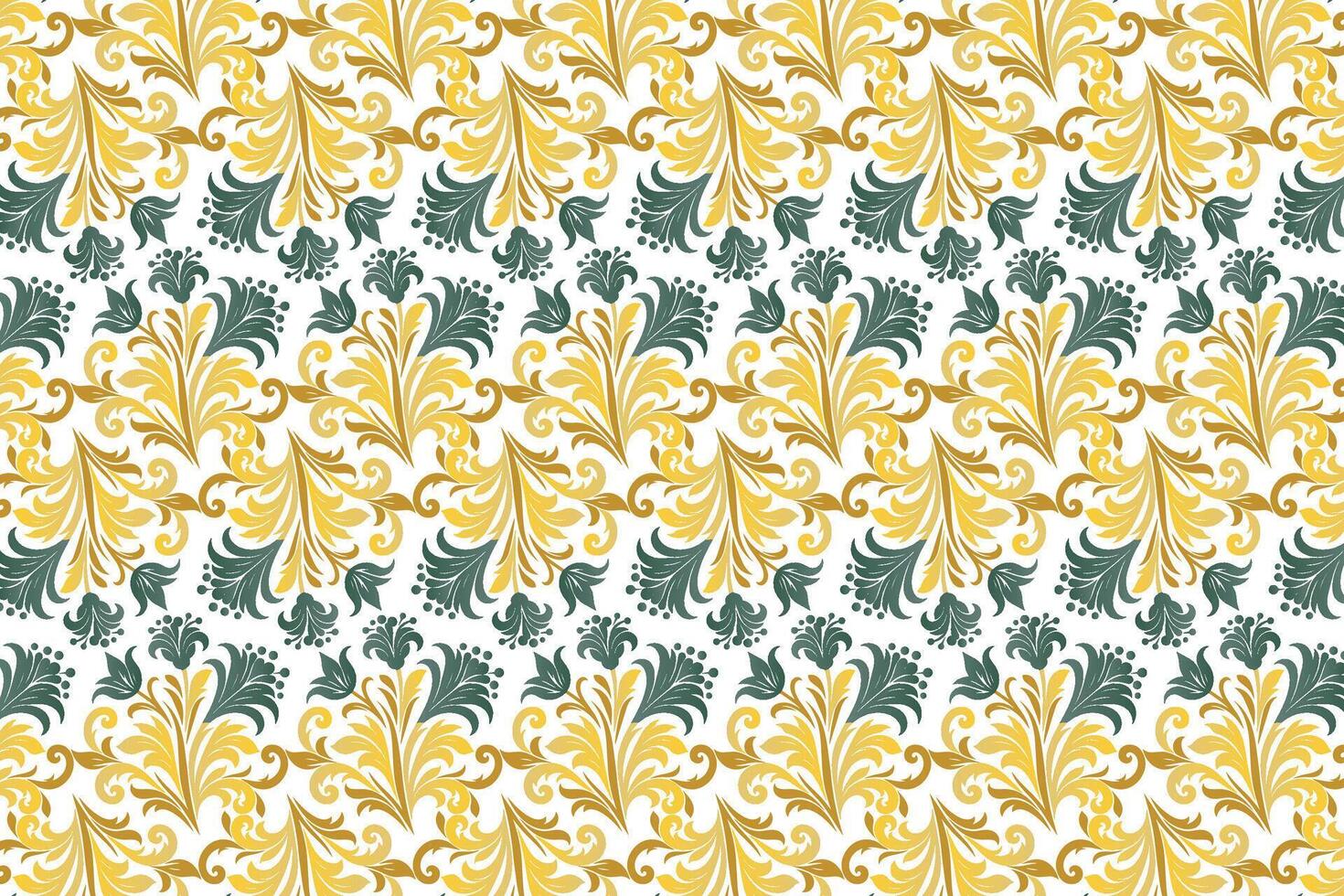 abstract seamless botanical pattern with vintage floral elements and ethnic designs for fabric and wallpaper inspiration vector