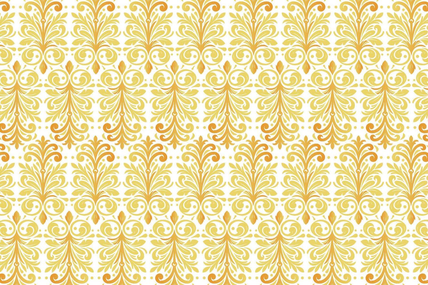 vintage seamless floral pattern with abstract botanical elements and ethnic ikat textures for textile, fabric, wallpaper, and fashion design ideas vector