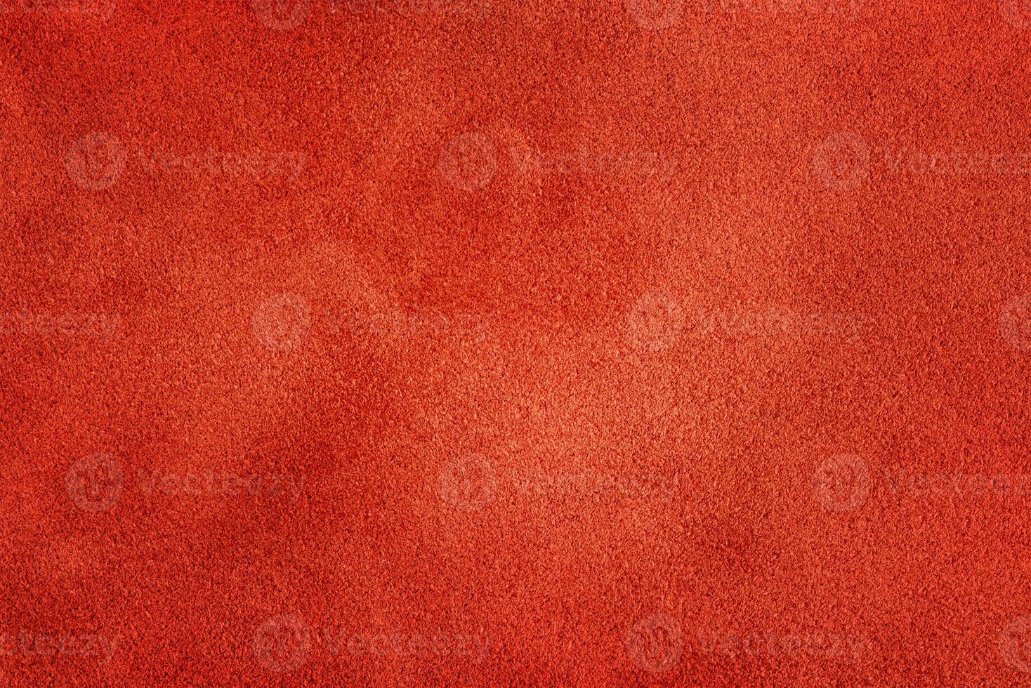 Red suede macro photo as background.