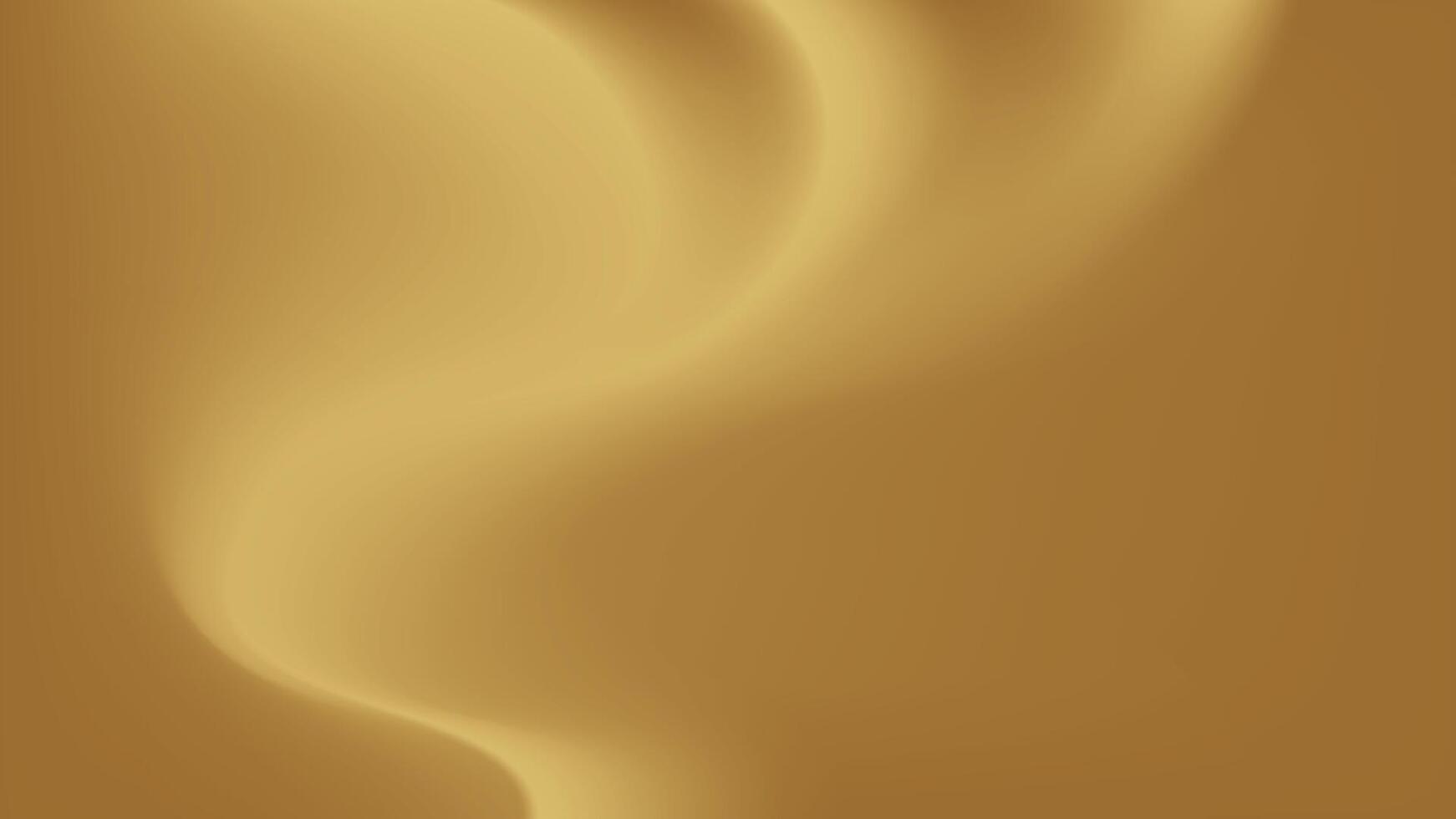 Gold abstract blurred gradient background, smoke, vapour pattern. illustration. vector