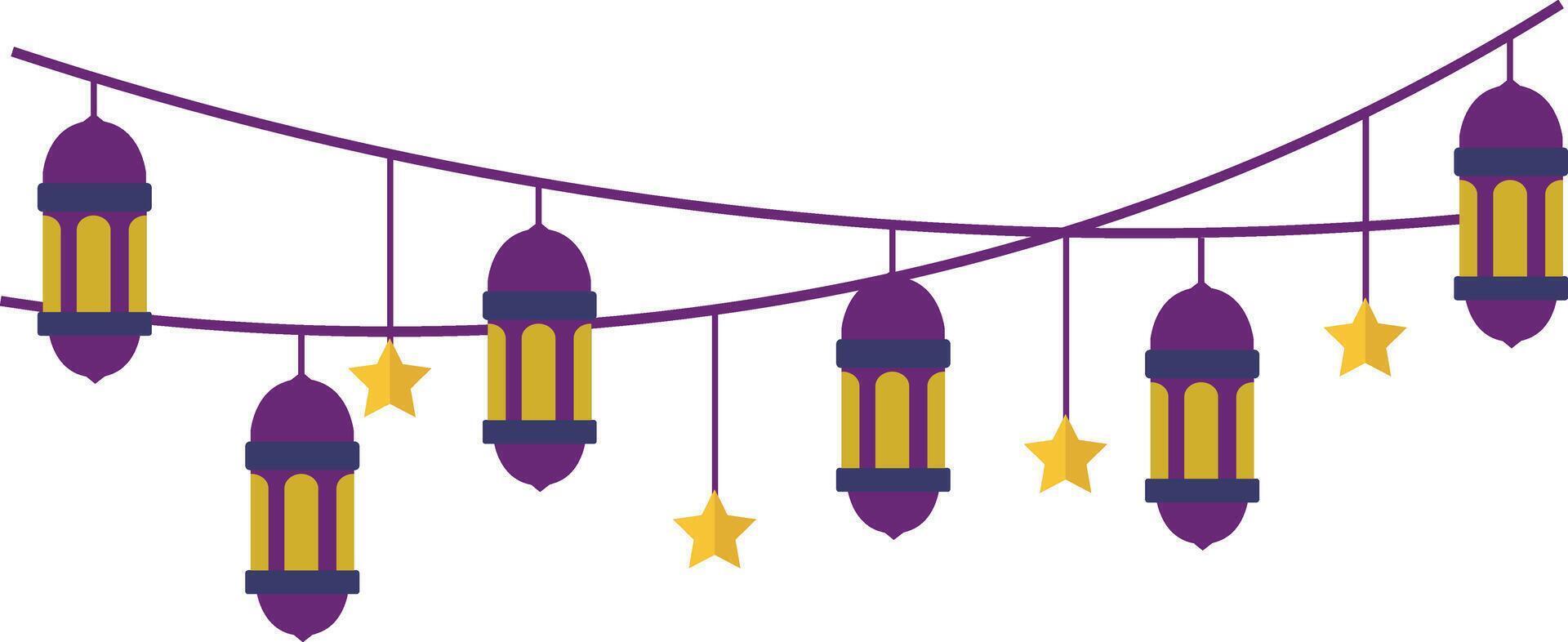 Ramadan Essentials A Visual Representation vector