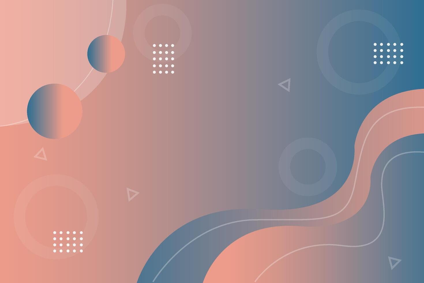 orange modern gradient background vector