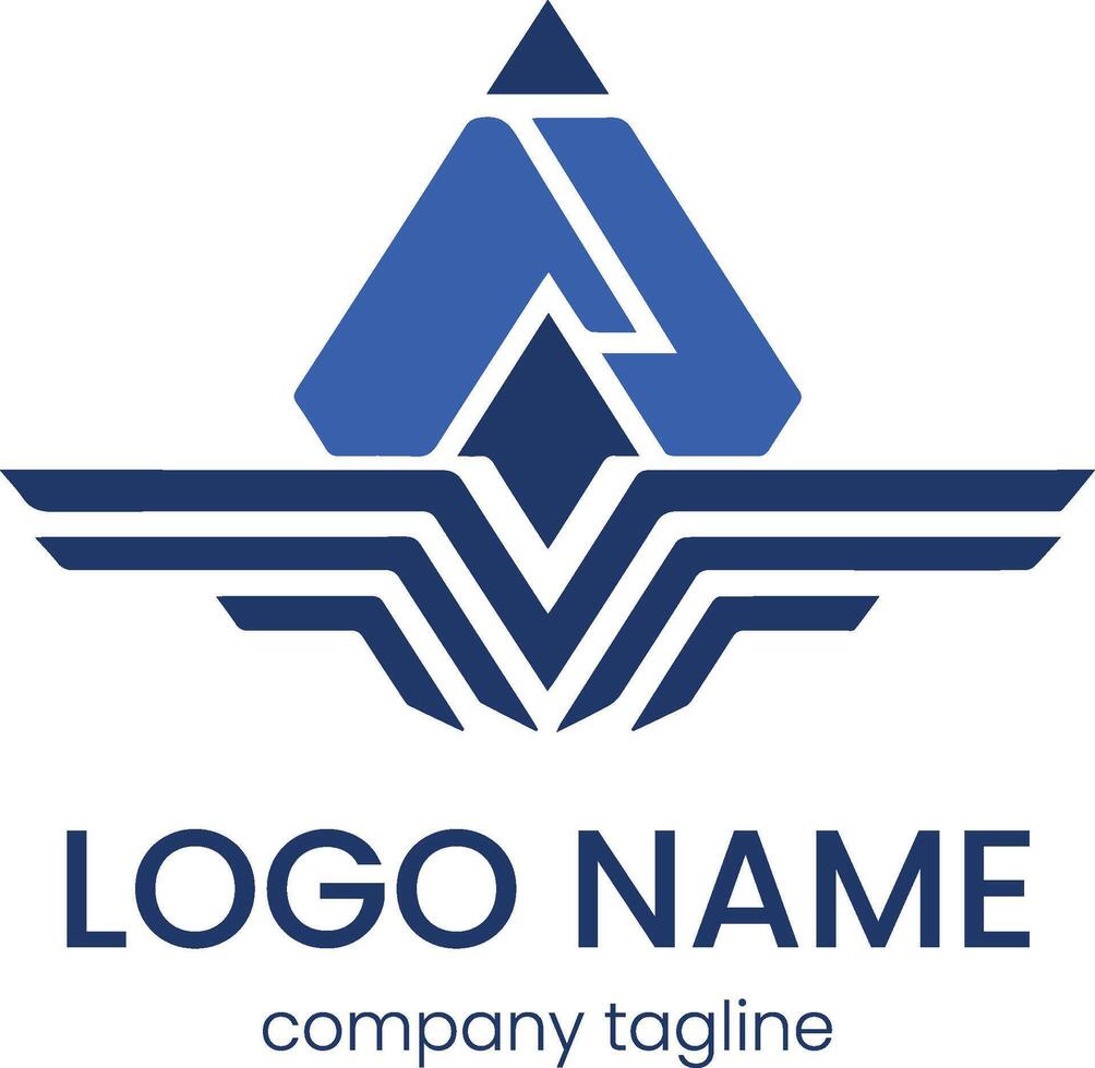 Letter A logo icon design template elements vector