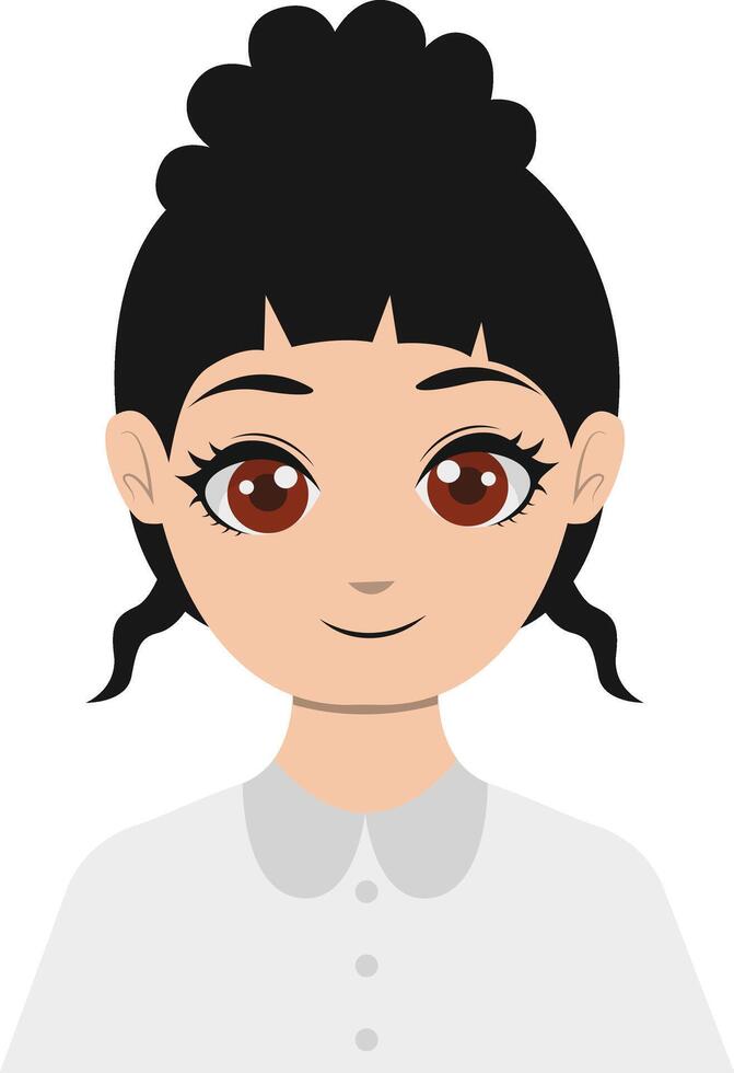 Women Nurse Illustration in White Uniform vector