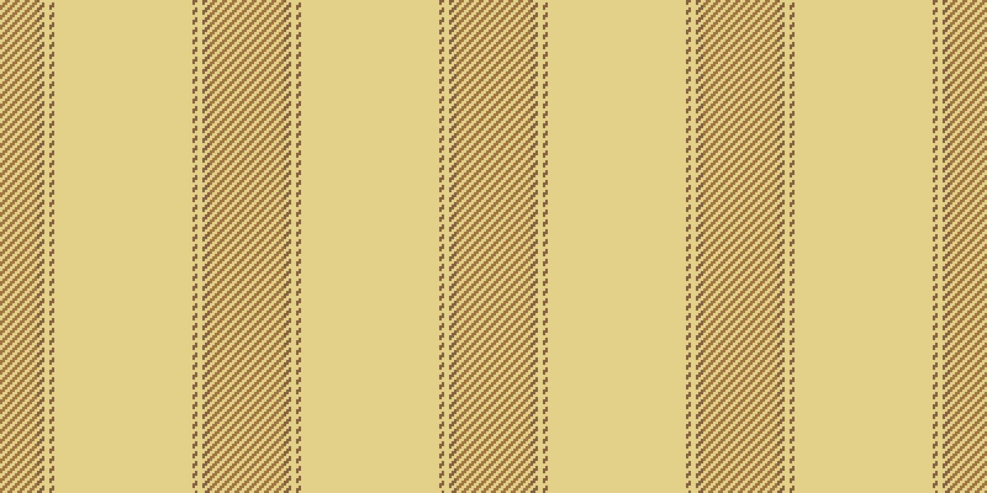 Pop background vertical pattern, independence day texture textile lines. Skirt stripe seamless fabric in orange and yellow colors. vector