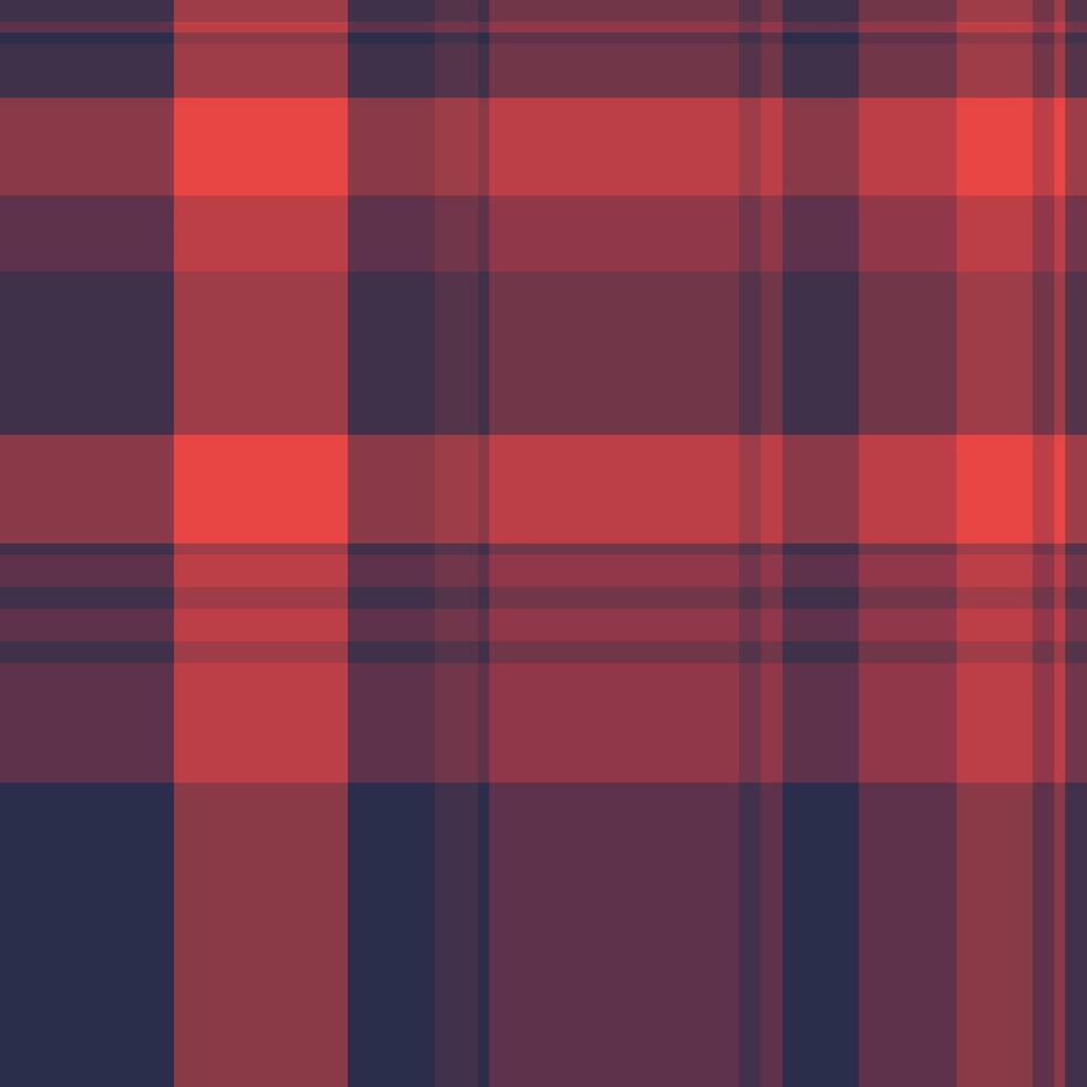 Beige check plaid texture, filigree background fabric. Repeatable patterns seamless textile pattern tartan in red and pink colors. vector