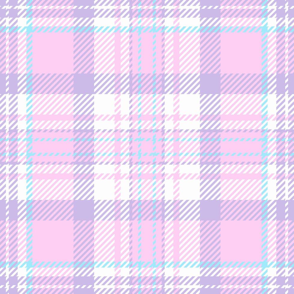 Halloween fabric check, gift card textile pattern texture. Preppy tartan plaid background seamless in light and white colors. vector