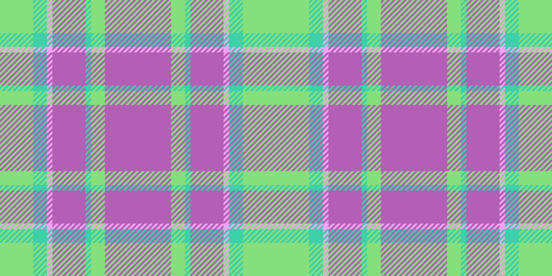 Jpg seamless background textile, cut out texture fabric. Occupation check plaid pattern tartan in purple and green colors. vector