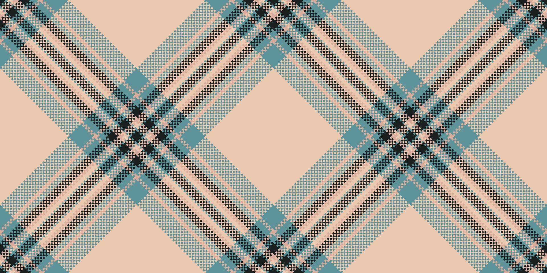 Hanukkah pattern check fabric, scottish seamless plaid. Overlay tartan background texture textile in light and cyan colors. vector